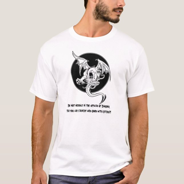 T-shirt Ketchup 1 de dragon (Devant)