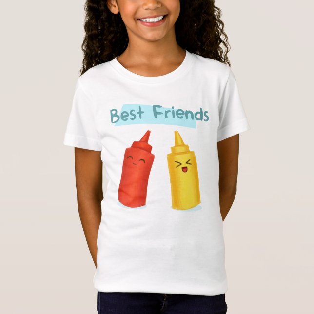 T-Shirt Ketchup Best Friend (Devant)