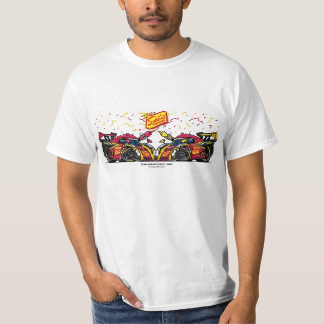 T-shirt Ketchup et chemise de confettis de moutarde (Devant)