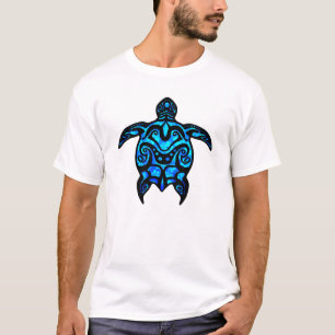 T-shirt Ketmie tribale de tortue
