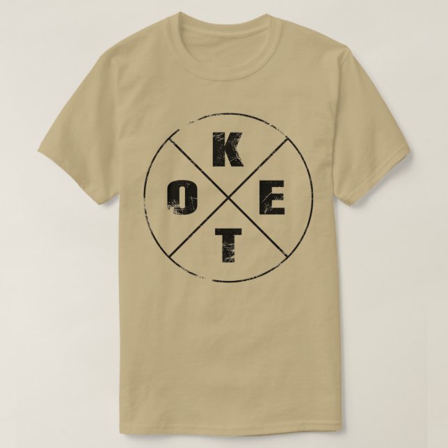 T-shirt Keto Cercle (Design devant)