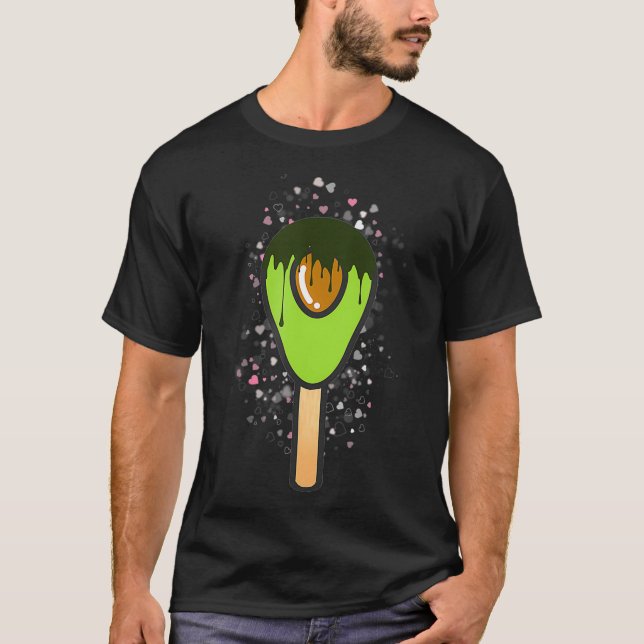 T-shirt Keto Diet Avocado Crème glacée _1 (Devant)