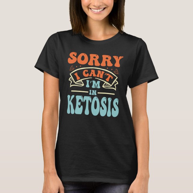 T-shirt Keto Diet Ketosis Ketogenic Low Carb Dietitian Ket (Devant)
