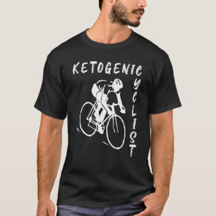 T-shirt Ketogénique Diet Cyclisme Sport Keto Bike