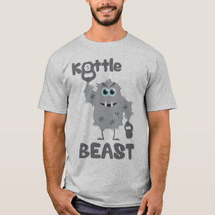 T-shirt Kettle Beast (mignon monstre kettlebell)