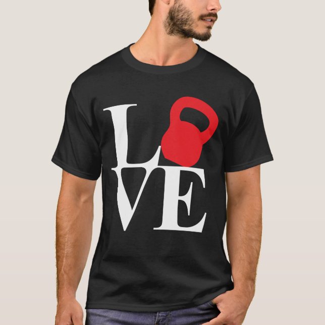T-shirt Kettlebell Love (Devant)