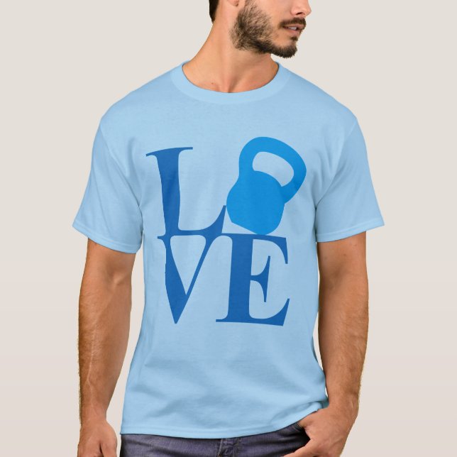 T-shirt Kettlebell Love (Devant)