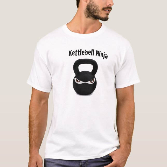T-shirt Kettlebell Ninja - hommes (Devant)
