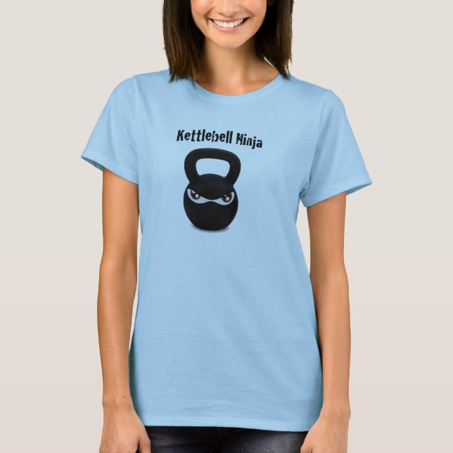 T-shirt Kettlebell Ninja - Madame (Devant)