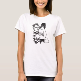 T-shirt Kettlebell nous pouvons LE FAIRE chemise de femme