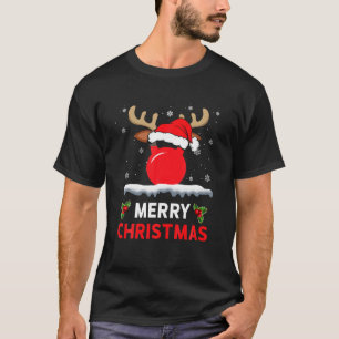 T-shirt Kettlebell Reindeer Entraînement Drôle Salle De Fi