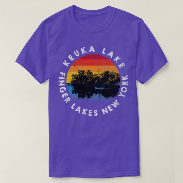 T-shirt Keuka lake new york (Design devant)