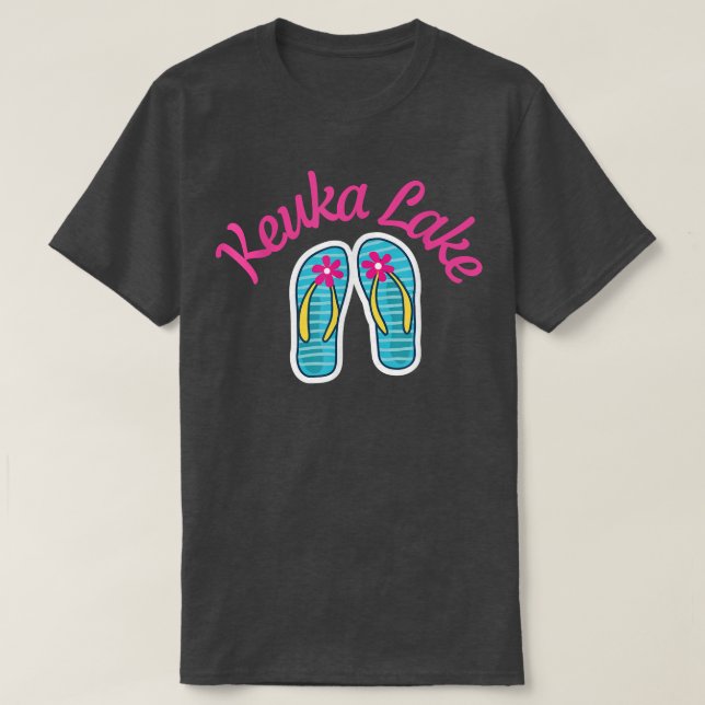 T-shirt Keuka Lakefor Women and Girls (Design devant)