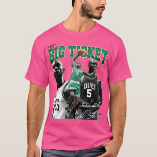 T-shirt Kevin Garnett The Big Ticket Boston Basketball Leg