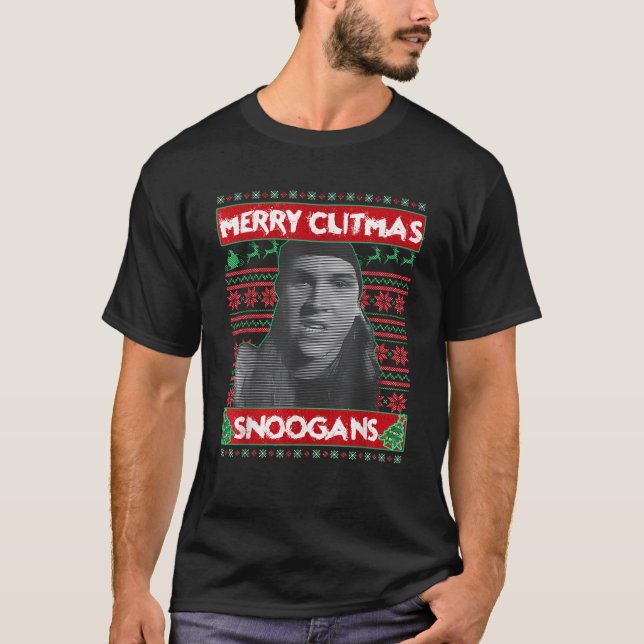 T-shirt Kevin Smith Jay Silent Bob Xmas Clitmas Commandant (Devant)