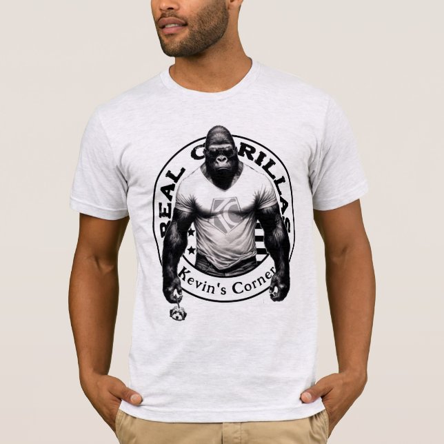 T-shirt Kevins Corner VRAI GORILLAS (Devant)