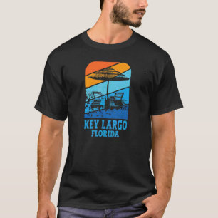 T-shirt Key Largo Florida Beach Loundge
