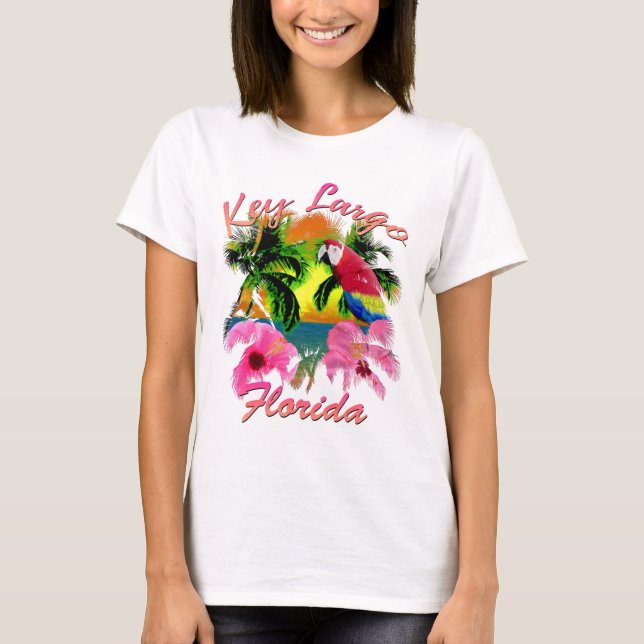 T-shirt Key Largo Trop Rock Music (Devant)
