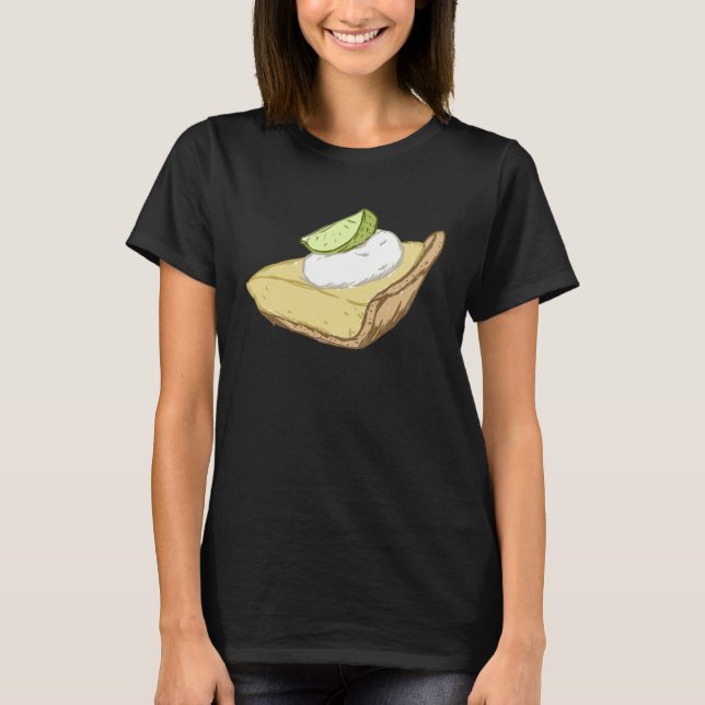T-shirt Key Lime Pie West Florida Bakery Recipe (Devant)