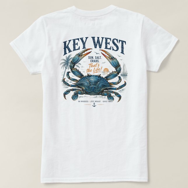 T-shirt Key West C'est la vie ! (Design dos)
