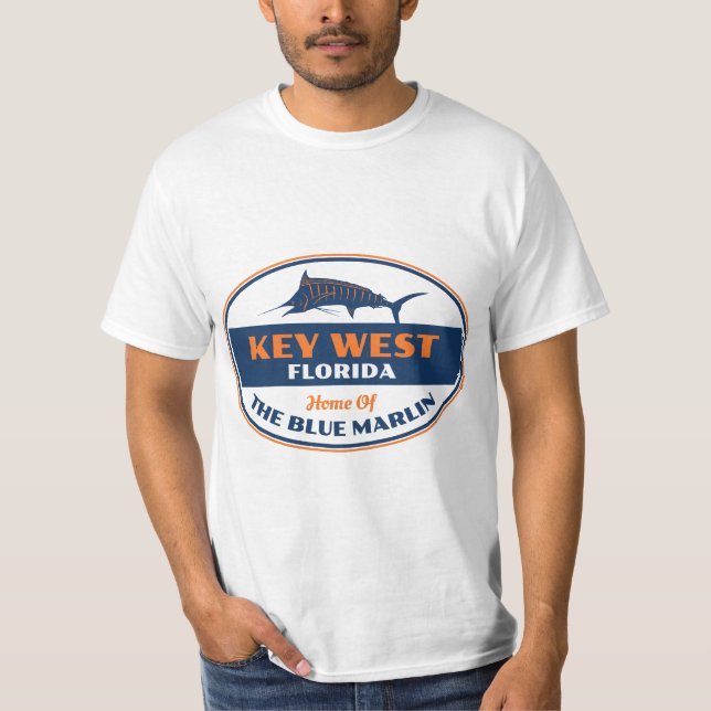T-SHIRT KEY WEST FLORIDA FISH  (Devant)