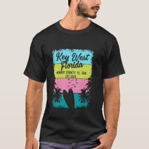 T-shirt Key West Florida Keys FL Souvenirs Cadeaux Hommes 