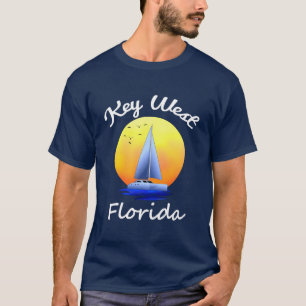 T-shirt Key West Florida Keys Voile