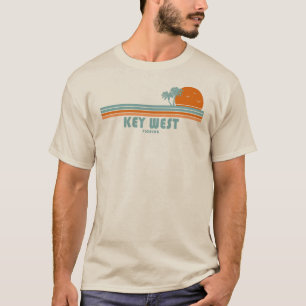 T-shirt Key West Florida Sun Palm Trees