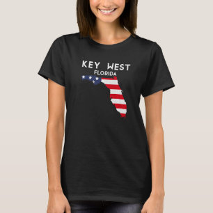T-shirt Key West Florida USA State America Travel Floridia