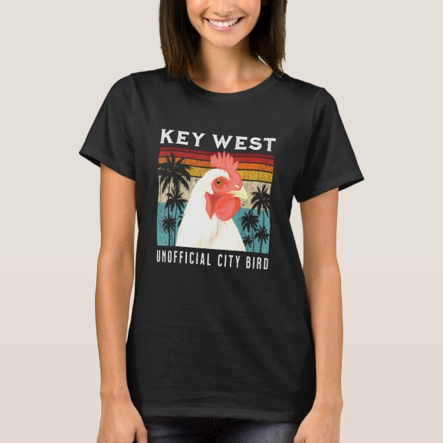 T-shirt Key West Florida Ville non officielle Souvenir aux (Devant)