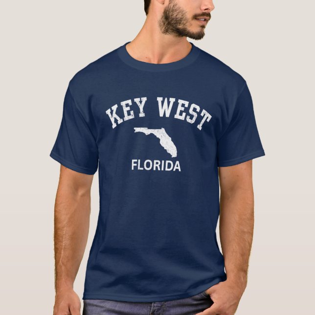 T-shirt Key West Floride  (Devant)