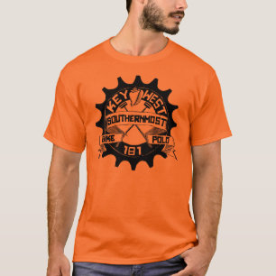 T-shirt Key West font du vélo le polo