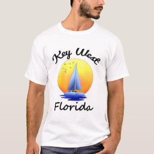 T-shirt Key West la Floride verrouille la navigation