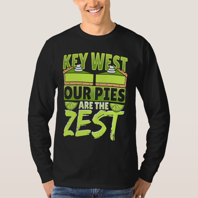 T-shirt Key West Our Pies Are The Zest (Devant)