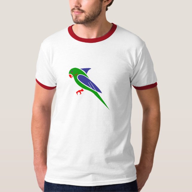 T-shirt Key West ParrotFins (Devant)