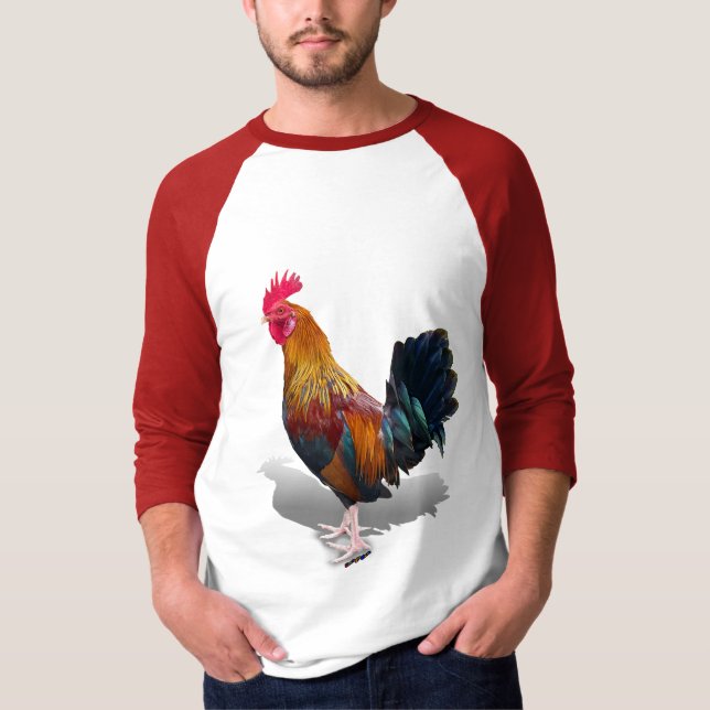 T-shirt Key West - Rooster tzigane (Devant)