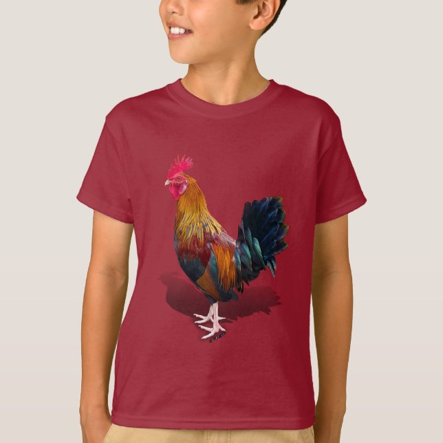 T-shirt Key West - Rooster tzigane (Devant)