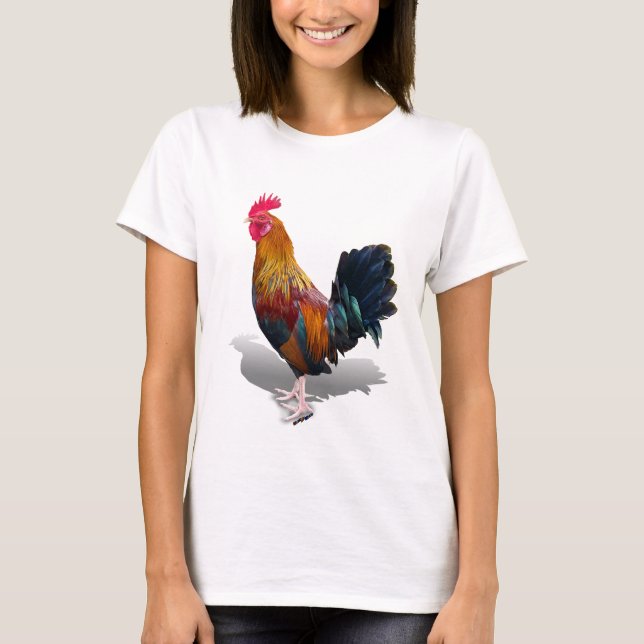 T-shirt Key West - Rooster tzigane (Devant)