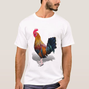 T-shirt Key West - Rooster tzigane
