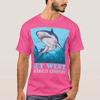 T-shirt Key-West Underwater Adventure Diving Florida Keys