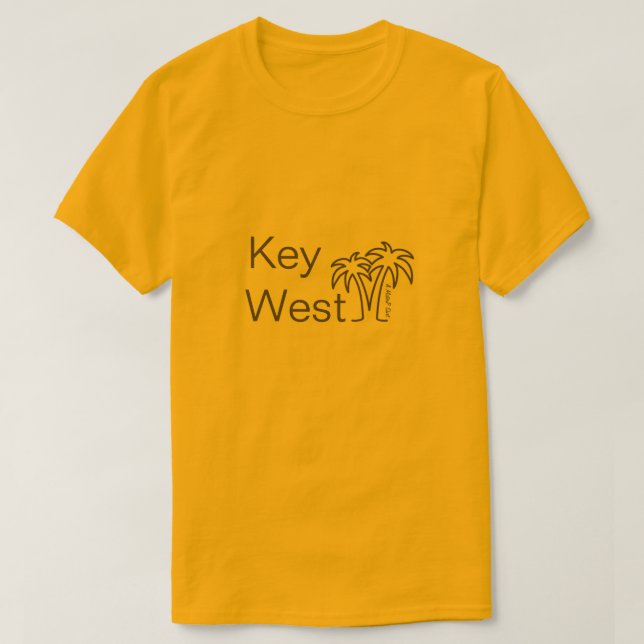 T-shirt Key West - Une chemise MisterP (Design devant)