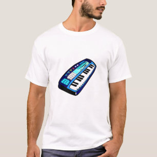 T-shirt KeyboardElectricBlue