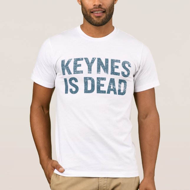 T-shirt Keynes est chemise morte (Devant)