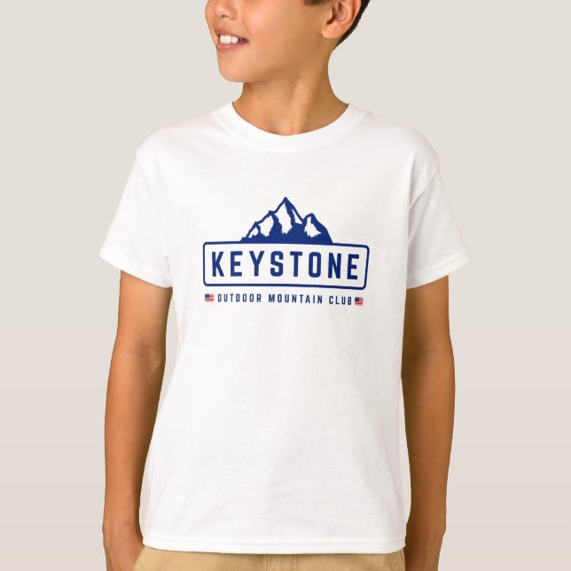 T-shirt Keystone plein air (Devant)