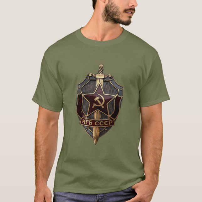 T-shirt KGB Badge (Devant)
