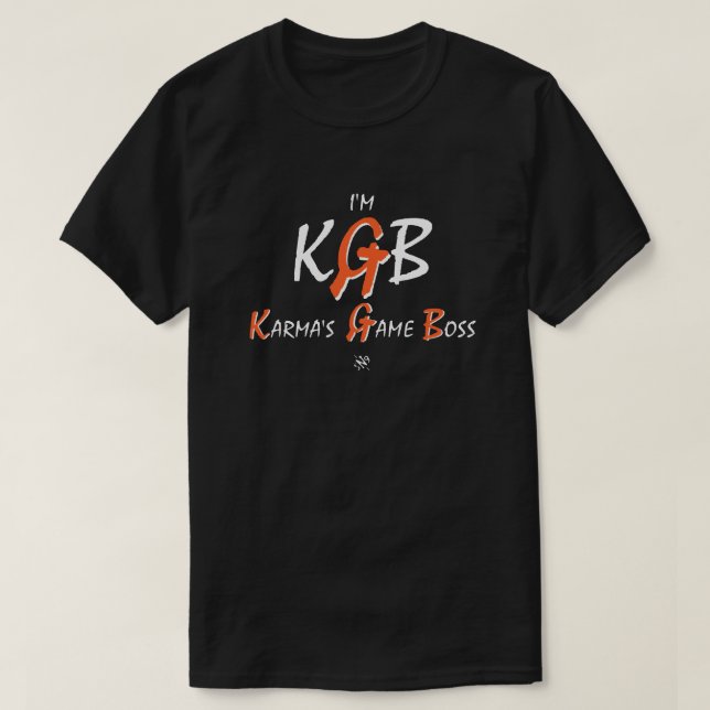 T-shirt KGB & karma pun v2 (Design devant)