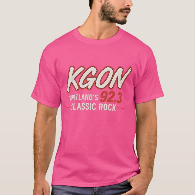 T-shirt KGON 92.3 - Portland Classic (Devant)