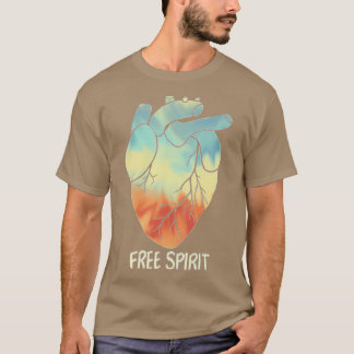 T-shirt Khalid Free Spirit Heart