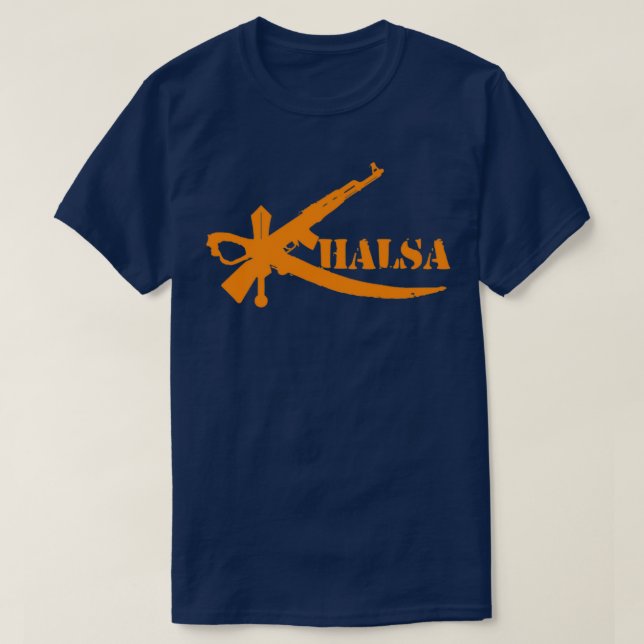 T-shirt Khalsa AK47 (Design devant)