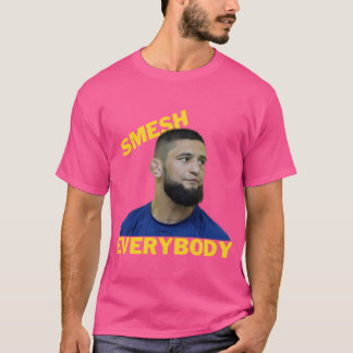 T-shirt Khamzat Chimaev Borz Smech Tout le monde